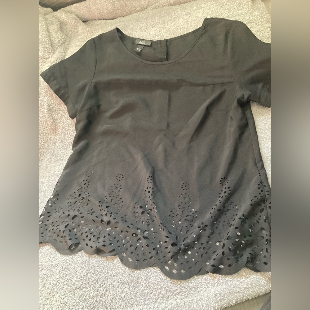 AGB brand, size small blouse
